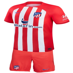 Atletico Madrid Fotbollströja 23/24 Barn